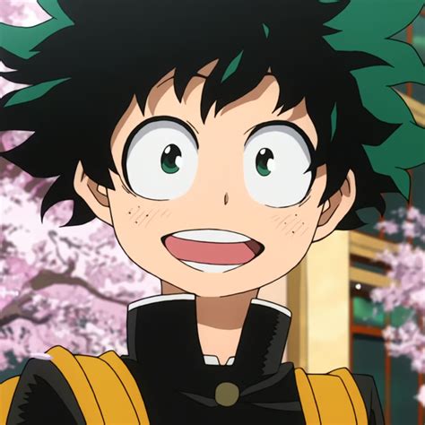 midori my hero academia|Izuku MIDORIYA .